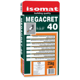 ISOMAT MEGACRET-40 ΓΚΡΙ 25 kg