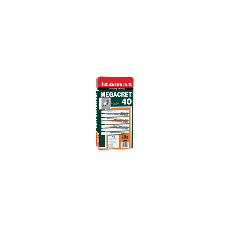 ISOMAT MEGACRET-40 ΓΚΡΙ 25 kg