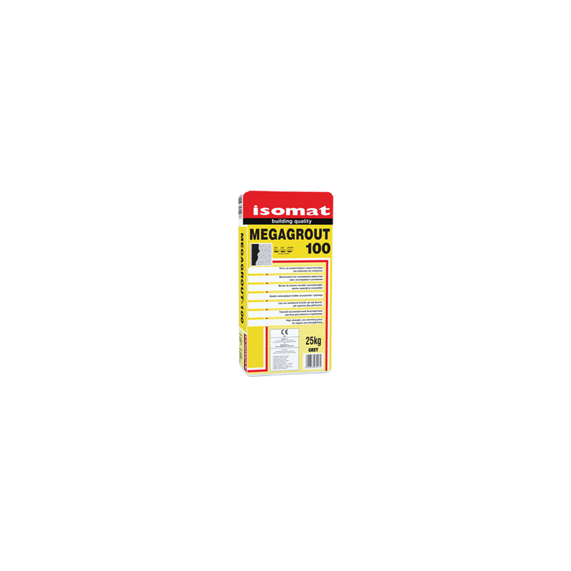 ISOMAT MEGAGROUT 100 ΓΚΡΙ 25 kg